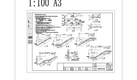 楼梯构造通用CAD节点详图