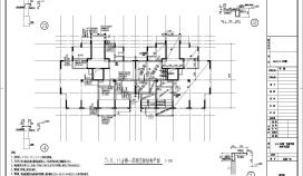 某小区多栋楼架空板结构CAD节点详图