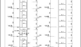 某公司钢结构电梯施工CAD节点详图