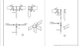 某建筑钢结构三维设计CAD节点详图