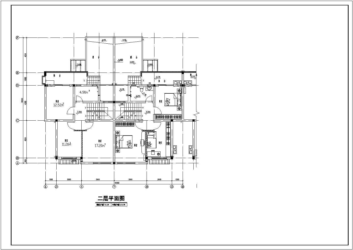 某地区别墅建筑施工CAD节点详图-图二