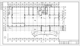 22.6米宽五层写字楼CAD节点详图