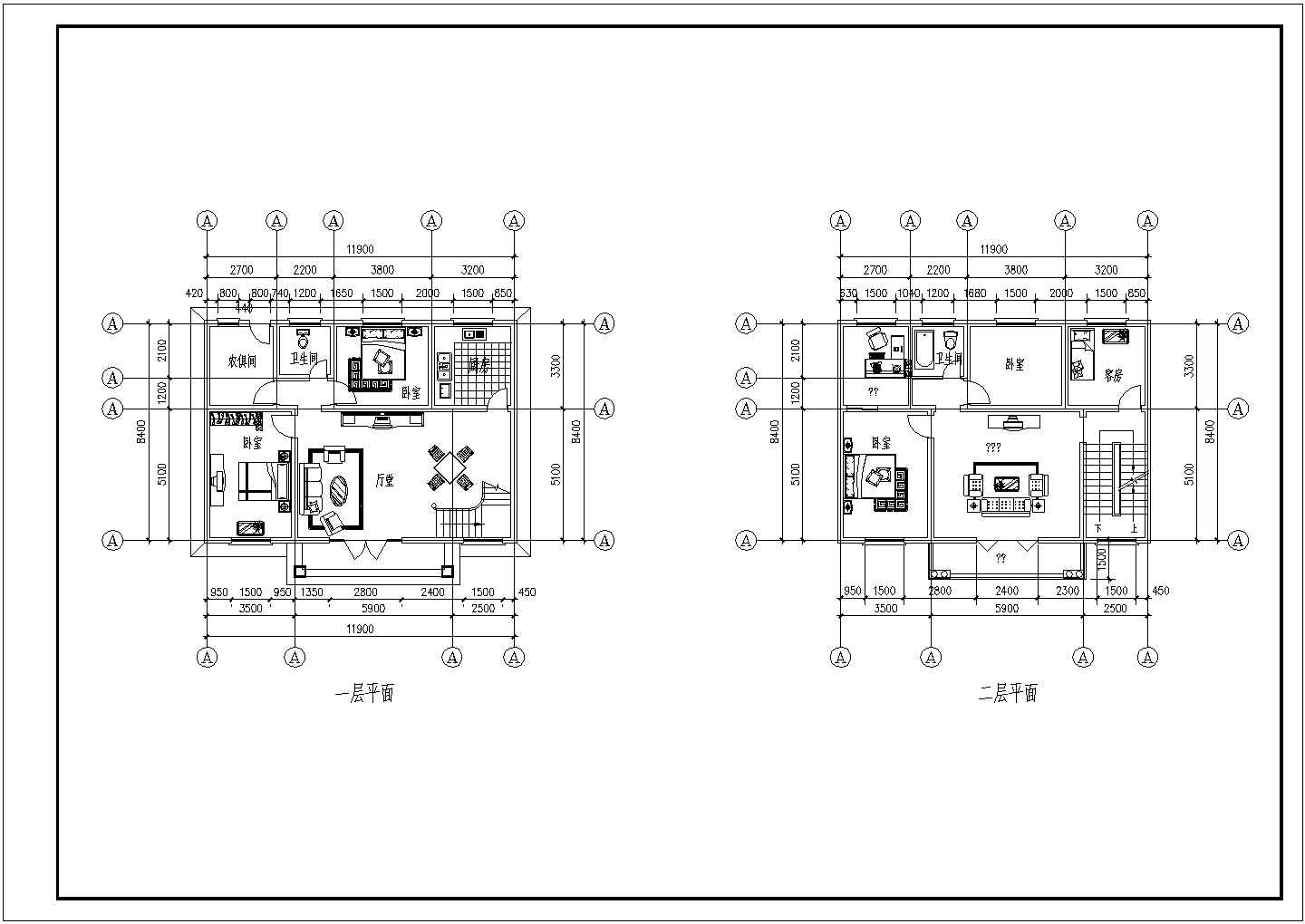 欧式古典别墅建施CAD节点详图-图二