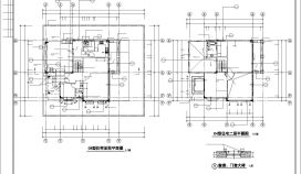 C4型别墅住宅建施CAD节点详图