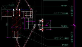 玻璃幕墙具体做法CAD节点详图