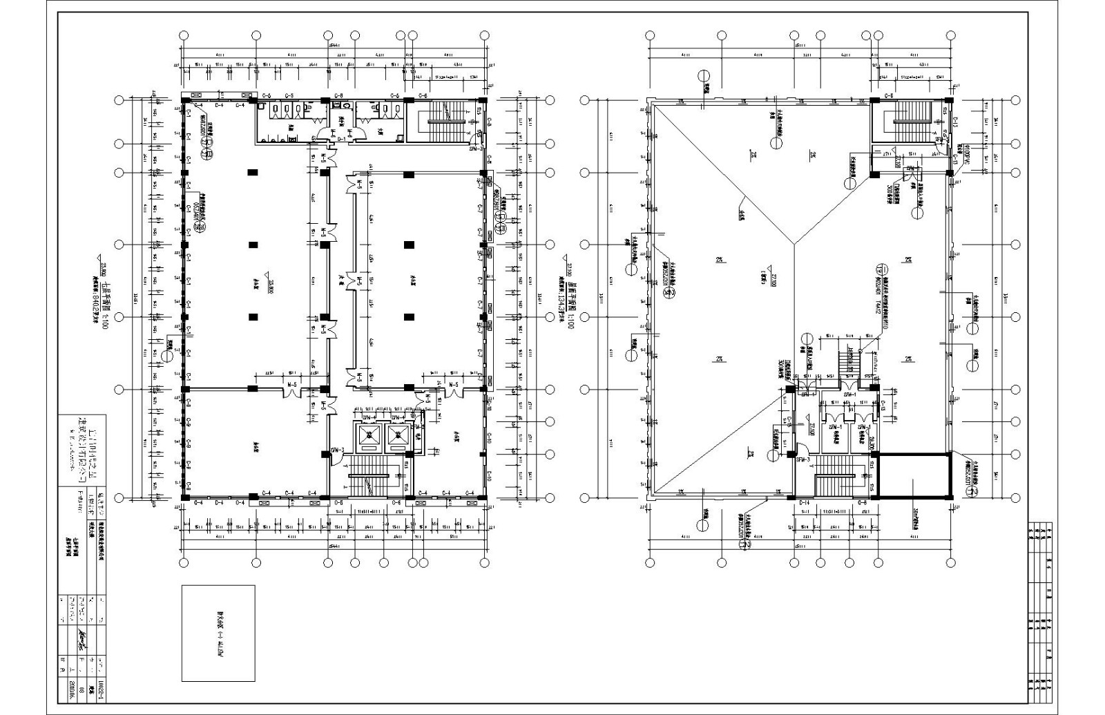 龙岩市某建筑全套设计CAD节点详图-图二