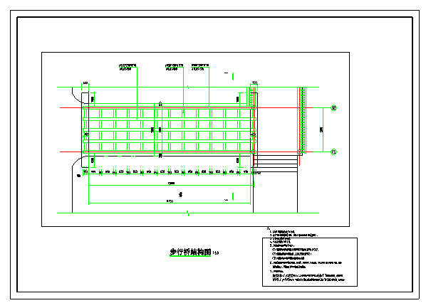 某地景观栈道方案设计CAD节点详图-图二