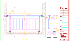 某地铁艺栏杆通用节点图CAD图纸