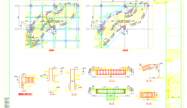 某地某螺旋楼梯节点构造CAD详图